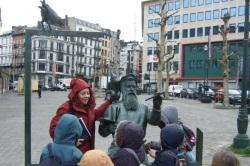 Pierewaaien met Bruegel Stapstad Brussel voor Scholen Brussel scholen uitstap wandeling Pierewaaien Bruegel Stapstad verhaal reportage